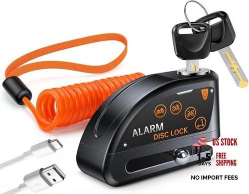 Motorcycle disc lock - motorcycle, with