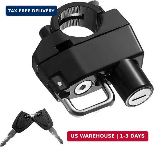 Motorcycle helmet lock - helmet,