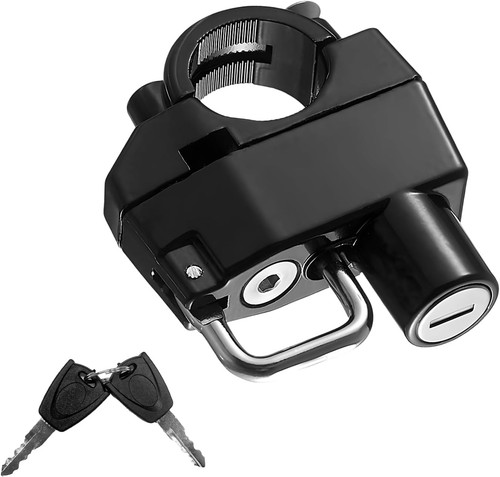Motorcycle helmet lock - motorcycle,